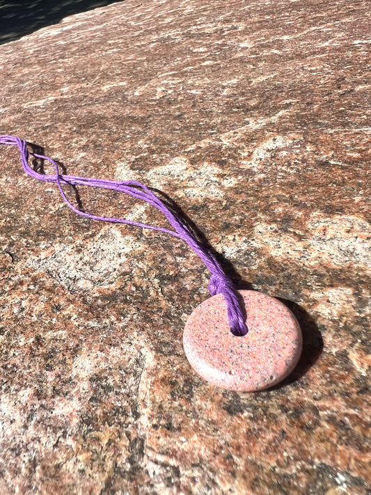 WHITE COPPER TORUS PENDANT Copper, Magnetic sand, & Quartz, Magic Mix Mini-Torus Pendant of Copper Zinc and Iron Orgone