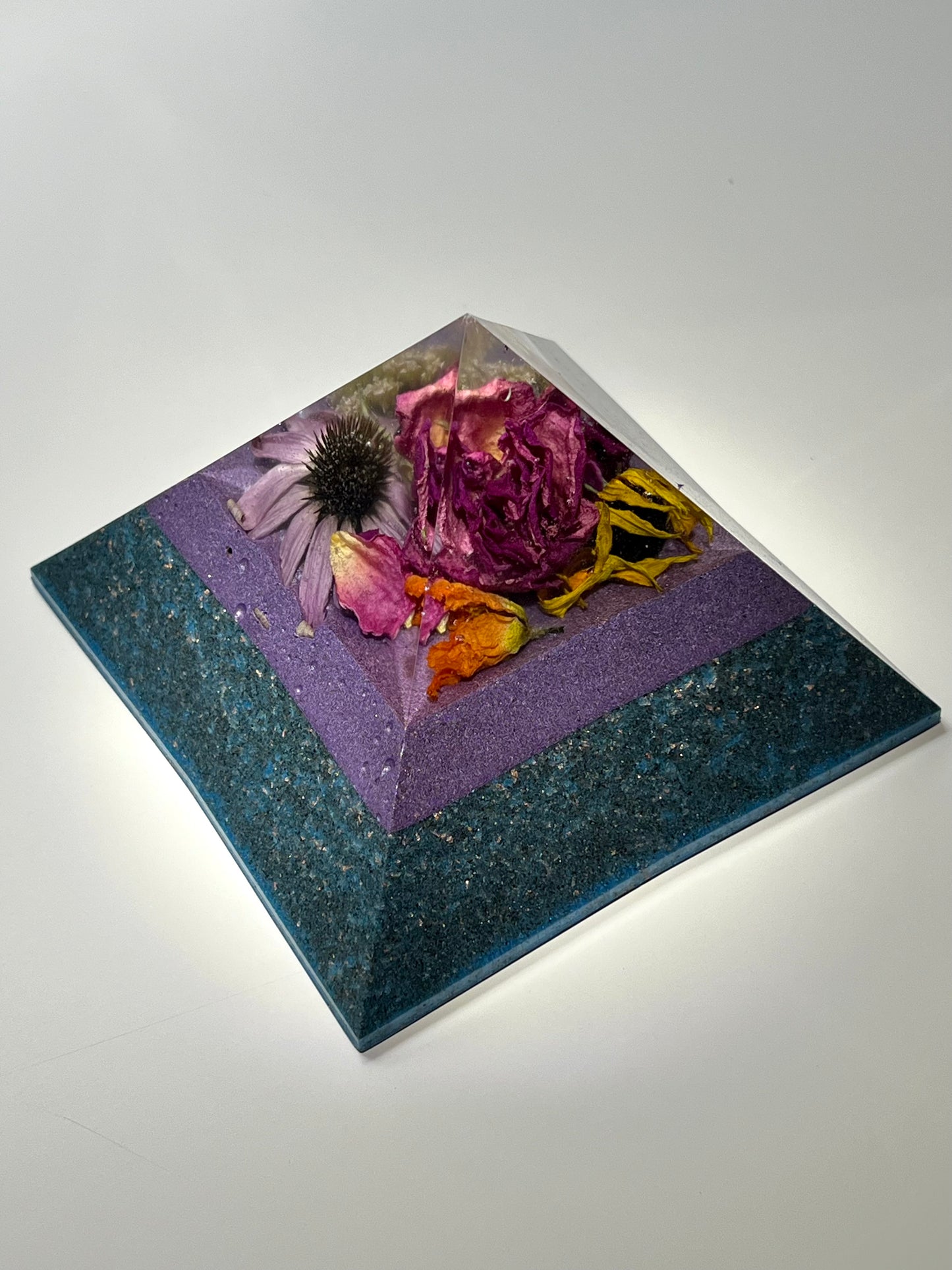 WILDFLOWER ROSE . Copper Quartz Magic Mix Orgone. Giza Pyramid Energy. Crown Chakra Minerals. EMF Protection. Deep Sleep Raise Frequency