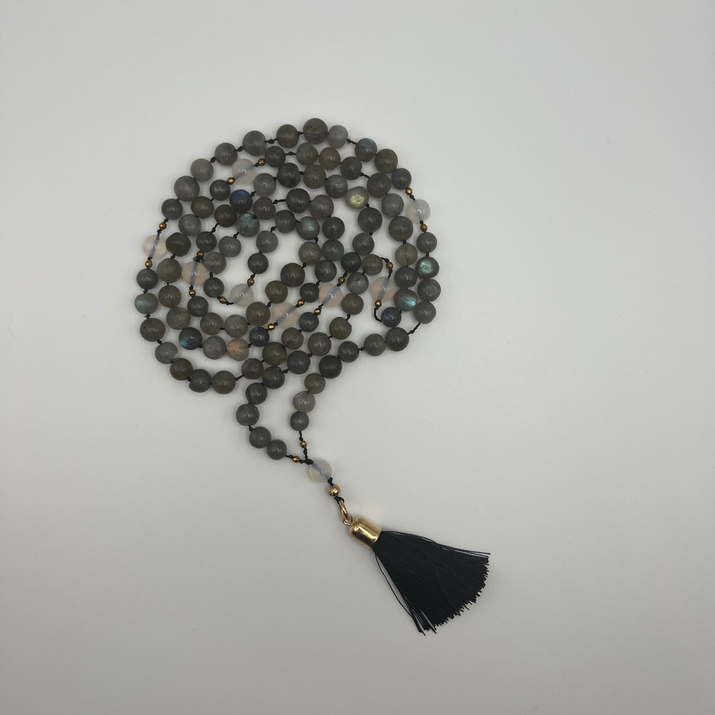 Labradorite & Moonstone Mala