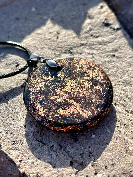 MAGICMIX PRO PENDANT (Copper) Copper Shungite, Quartz, & Magic Mix Copper Gilded Pendant of Copper Zinc and Iron Orgone