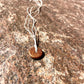 BRONZE TORUS PENDANT Copper, Magnetic sand, & Quartz, Magic Mix Mini-Torus Pendant of Copper Zinc and Iron Orgone