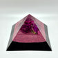 ROSE PASSION Quartz Magic Mix Earth Frequency Orgone Giza 8-Side Pyramid with Heart Chakra Balancing Minerals