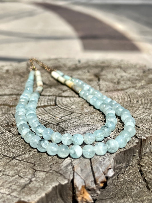 Seabreeze Serenity Double-Strand Necklace