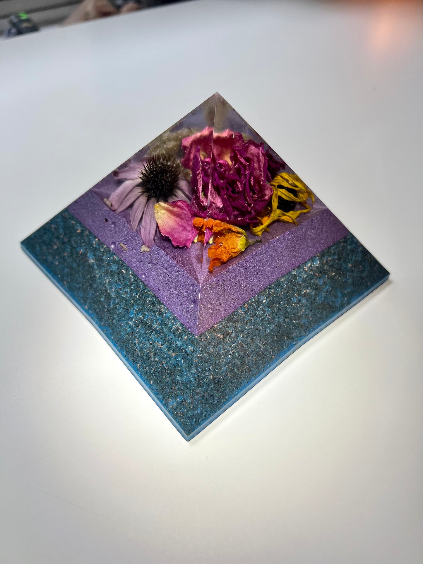 WILDFLOWER ROSE . Copper Quartz Magic Mix Orgone. Giza Pyramid Energy. Crown Chakra Minerals. EMF Protection. Deep Sleep Raise Frequency