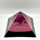 ROSE PASSION Quartz Magic Mix Earth Frequency Orgone Giza 8-Side Pyramid with Heart Chakra Balancing Minerals