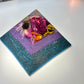 WILDFLOWER ROSE . Copper Quartz Magic Mix Orgone. Giza Pyramid Energy. Crown Chakra Minerals. EMF Protection. Deep Sleep Raise Frequency