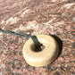 CREME TORUS PENDANT (Brass) Copper, Magnetic sand, & Quartz, Magic Mix Mini-Torus Pendant of Copper Zinc and Iron Orgone