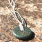 AQUA GREEN TORUS PENDANT Copper, Magnetic sand, & Quartz, Magic Mix Mini-Torus Pendant of Copper Zinc and Iron Orgone