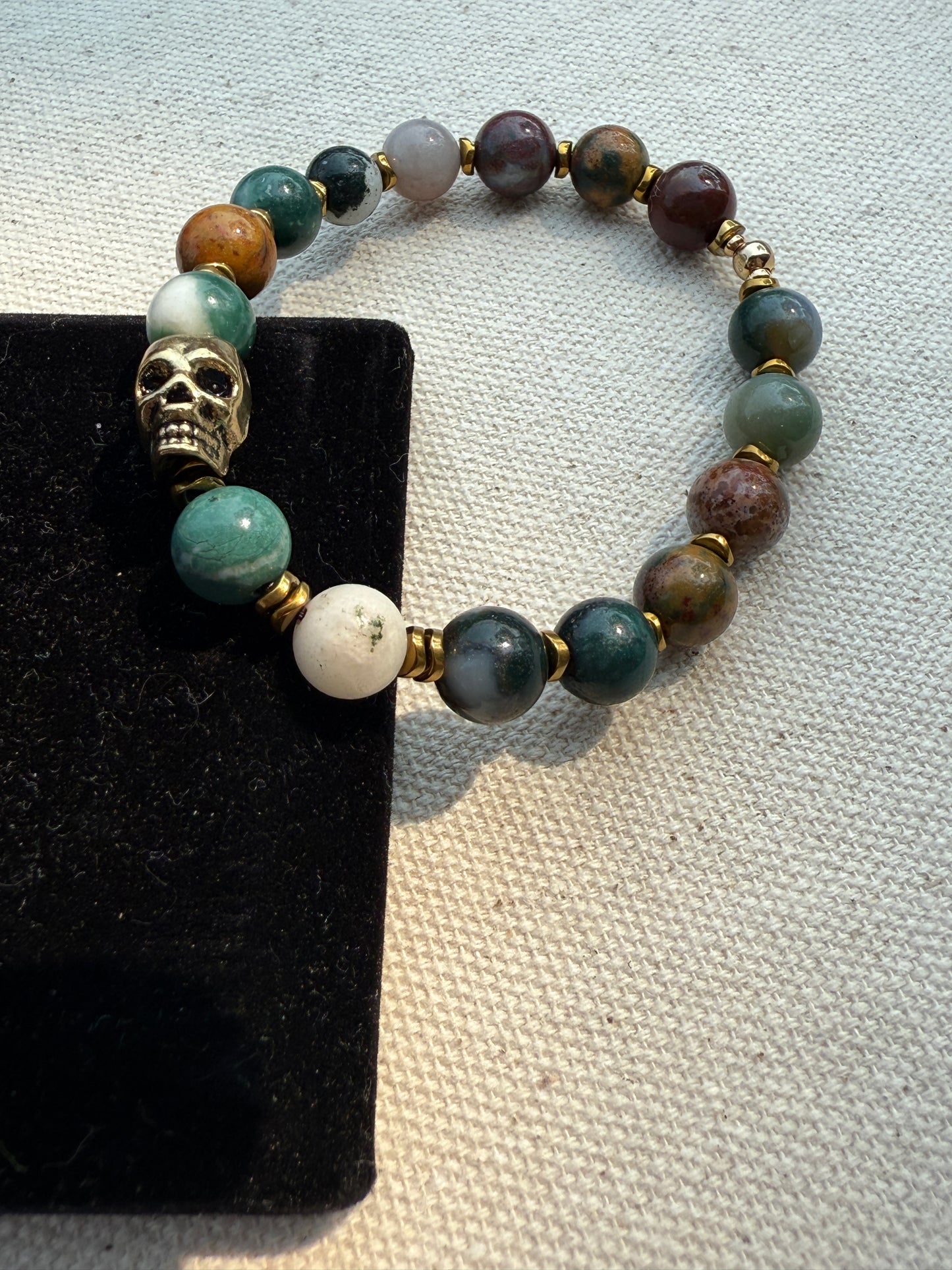 Polychrome Trio - Jasper Bracelet
