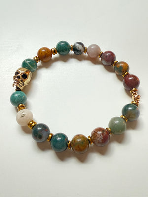 Polychrome Trio - Jasper Bracelet