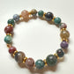 Polychrome Trio - Agate Bracelet