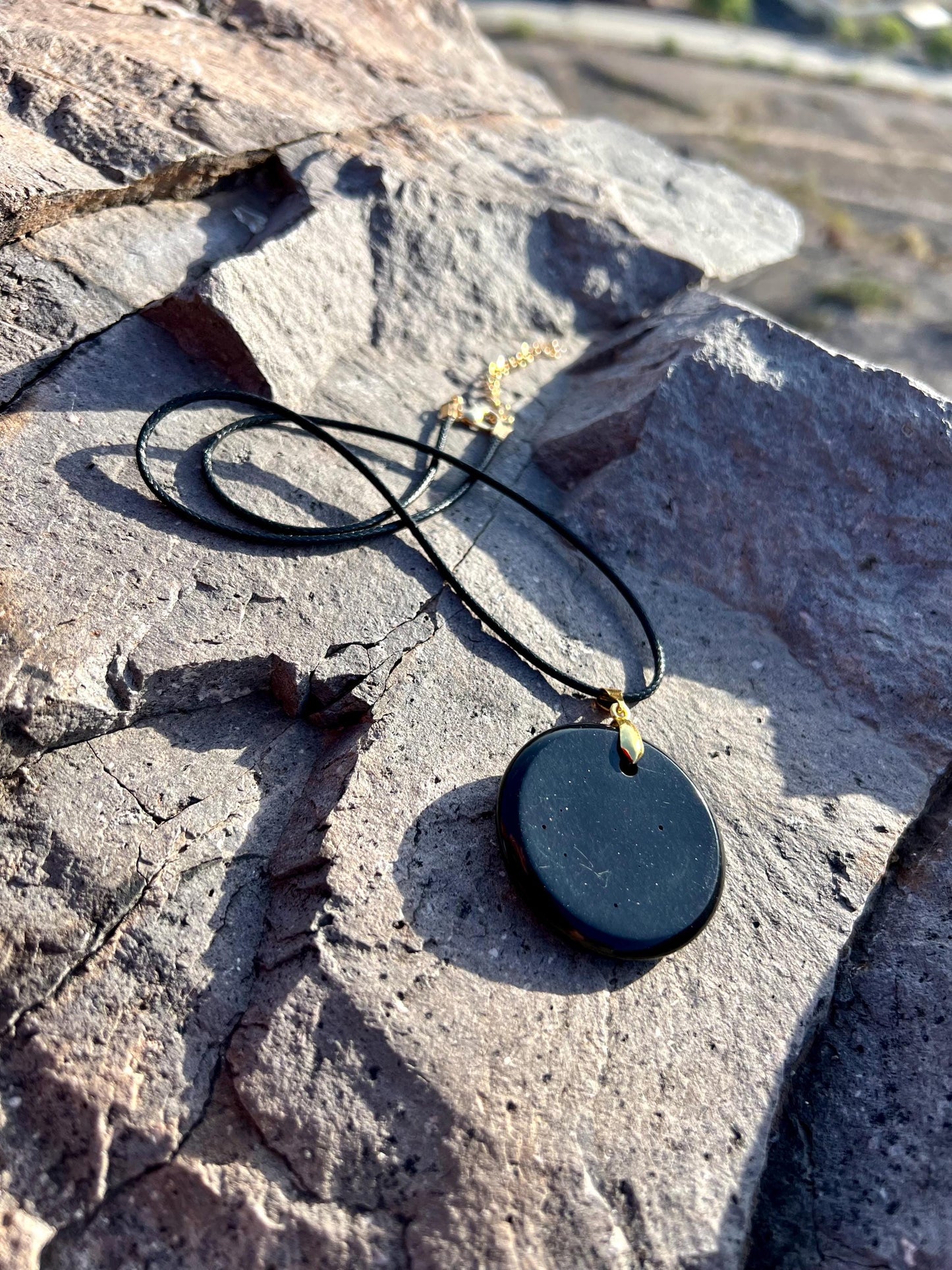 MAGICMIX PRO PENDANT (Original) Shungite, Quartz, & Magic Mix Pendant of Copper Zinc and Iron Orgone