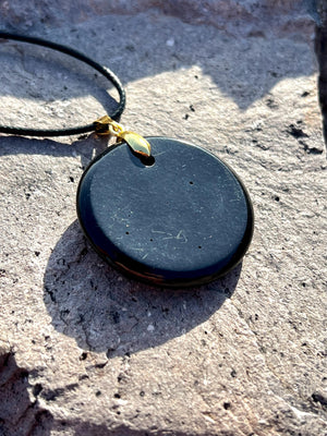 MAGICMIX PRO PENDANT (Original) Shungite, Quartz, & Magic Mix Pendant of Copper Zinc and Iron Orgone