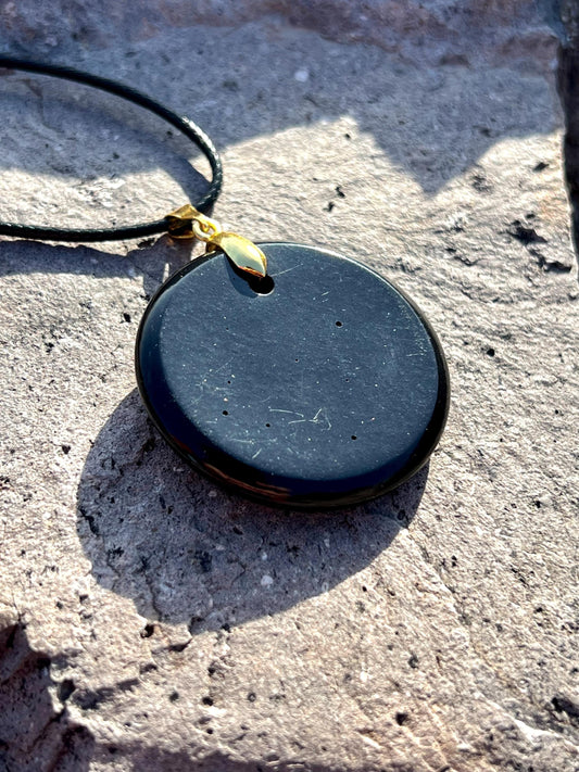 MAGICMIX PRO PENDANT (Original) Shungite, Quartz, & Magic Mix Pendant of Copper Zinc and Iron Orgone